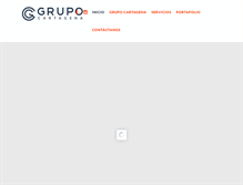 Tablet Screenshot of grupocartagena.com